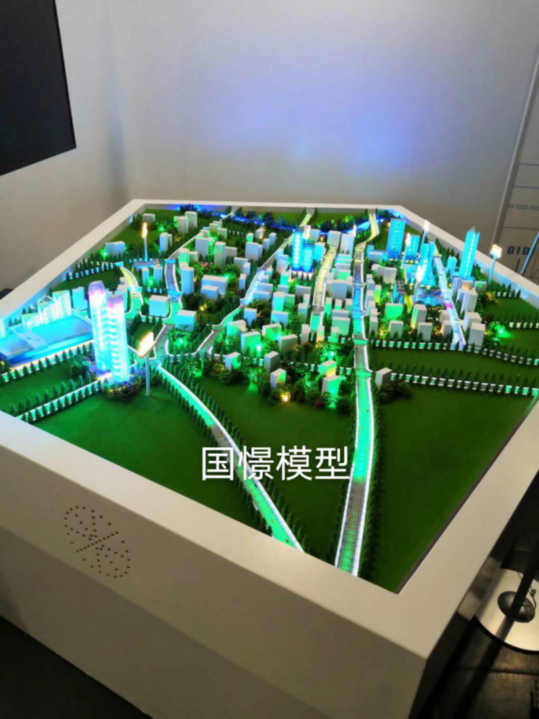江达县建筑模型